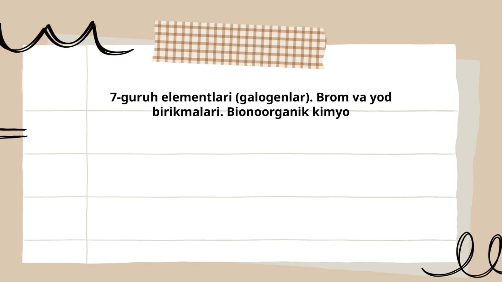 7-guruh elementlari (galogenlar)