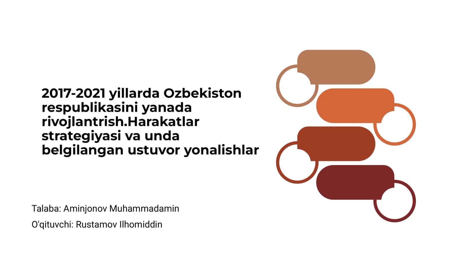 O‘zbekiston Respublikasi 2017-2021 yillarda rivojlanish strategiyasi