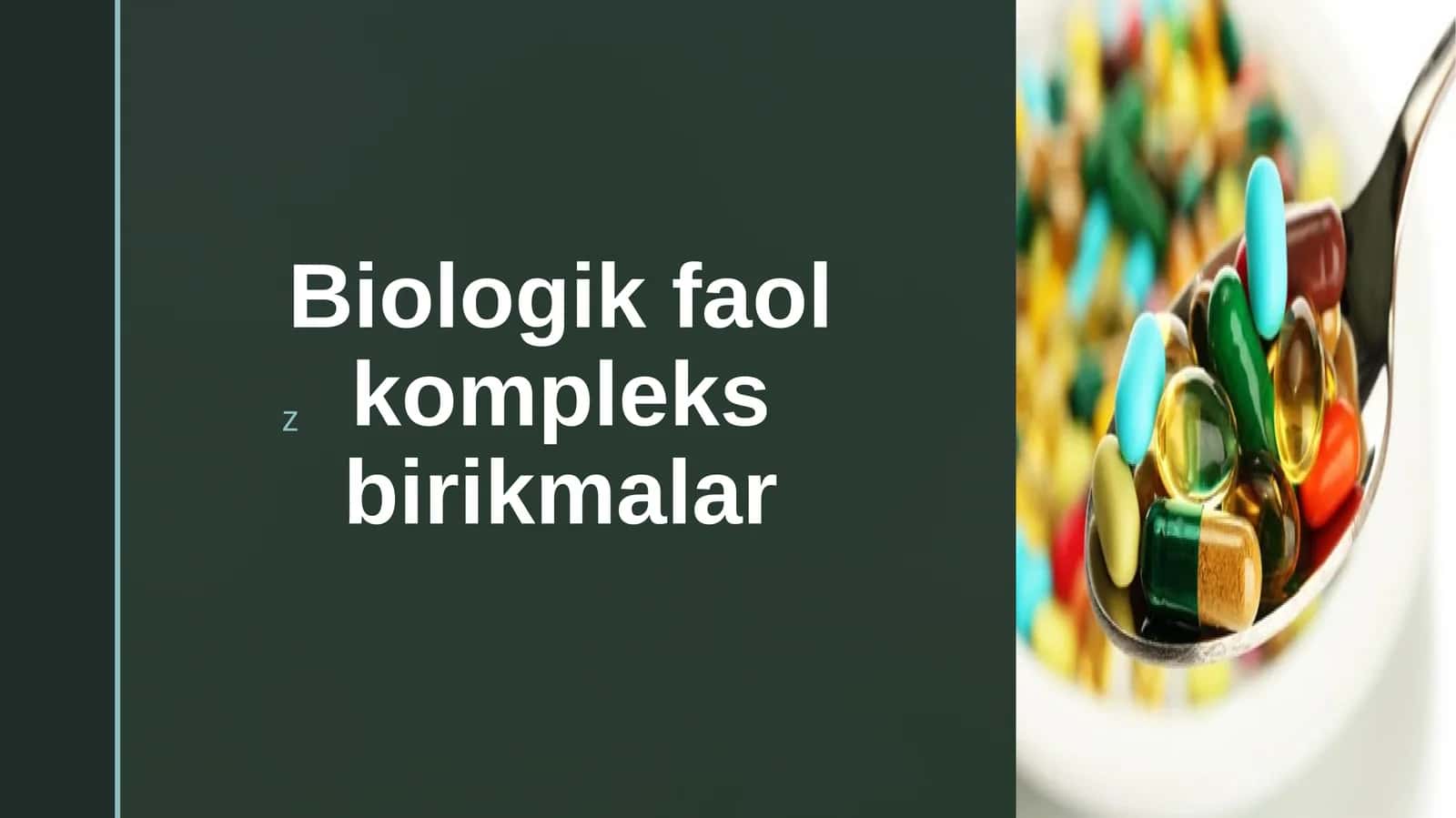 Biologik faol kompleks birikmalar