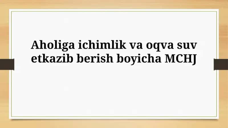 MChJning huquqiy jihatlari va talablari