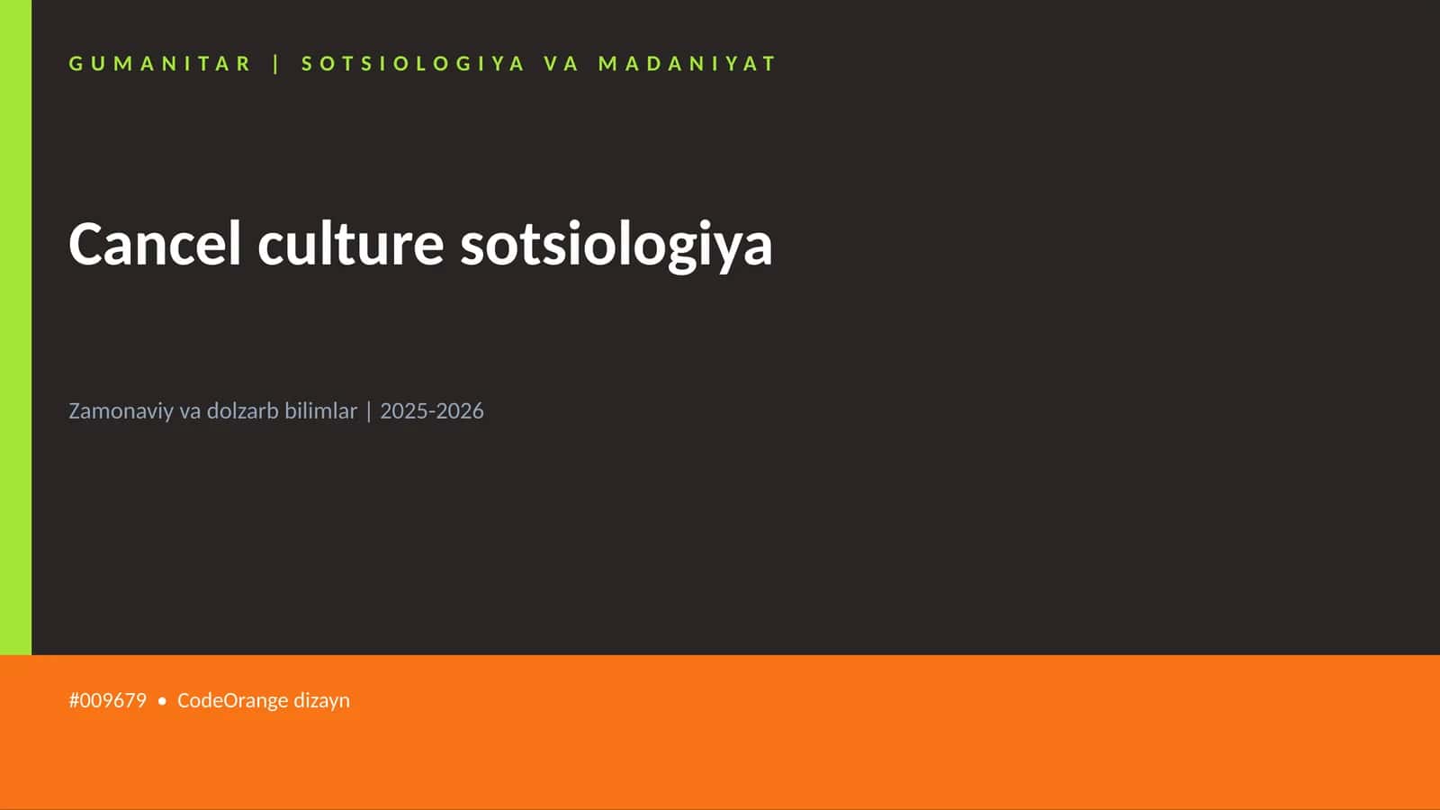 Cancel culture sotsiologiya