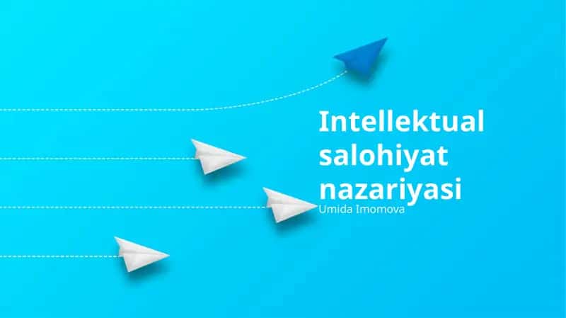 Intellektual salohiyat nazariyasi