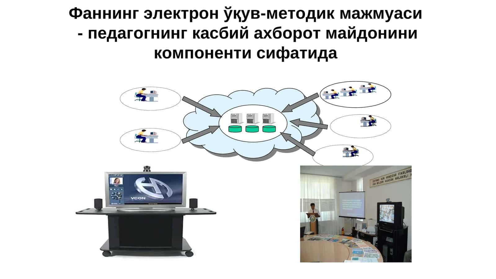 Фаннинг электрон ўқув-методикмажмуаси - педагогнинг касбий ахборот майдонини компоненти сифатида