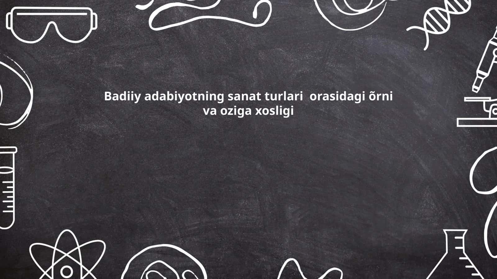 She'riyatning badiiy adabiyotdagi o'rni va o'ziga xosligi