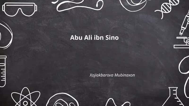 Абу Али ибн Сино
