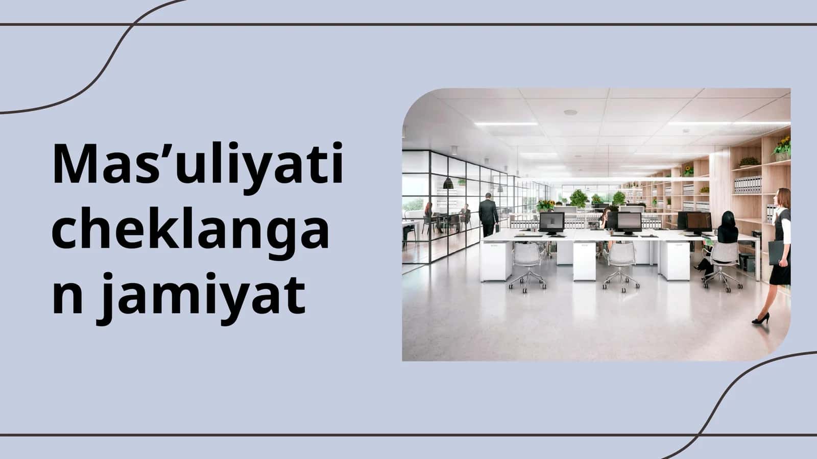 MChJ, Masulyati Cheklangan Jamiyat