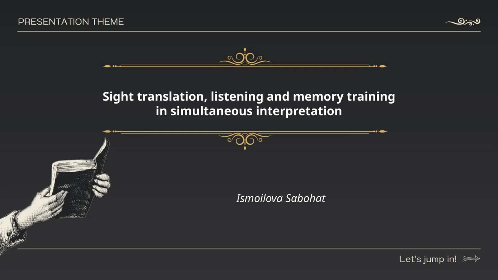 Sight translation, listening and memory training in simultaneous interpretation