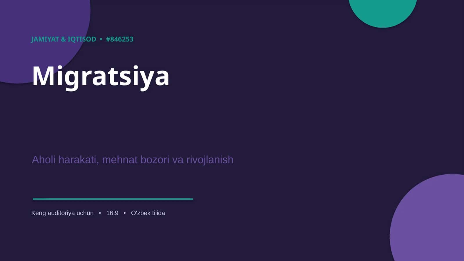 Migratsiya