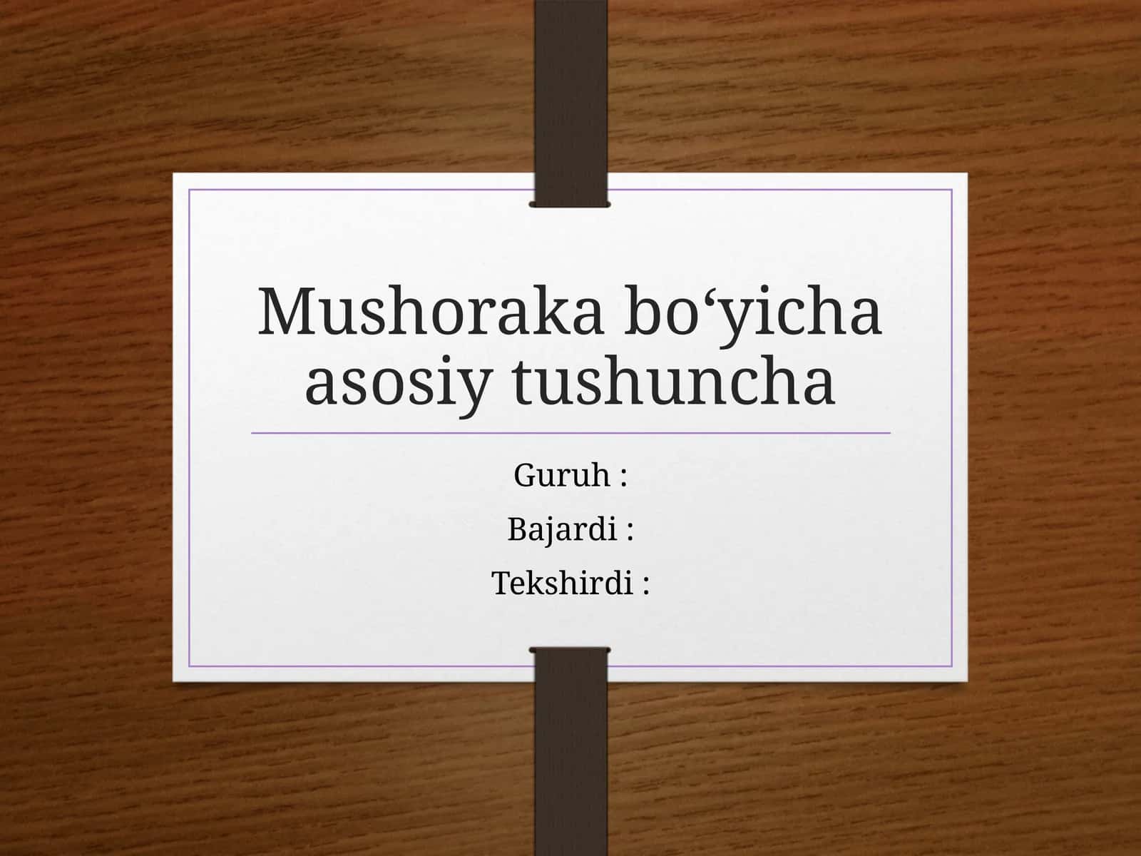 Mushorakabo‘yichaasosiytushuncha