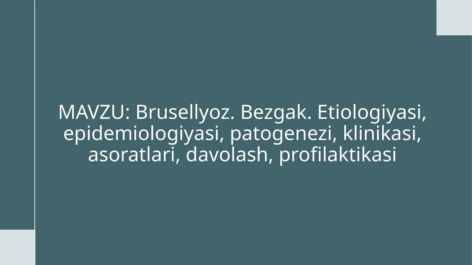 Brusellyoz
