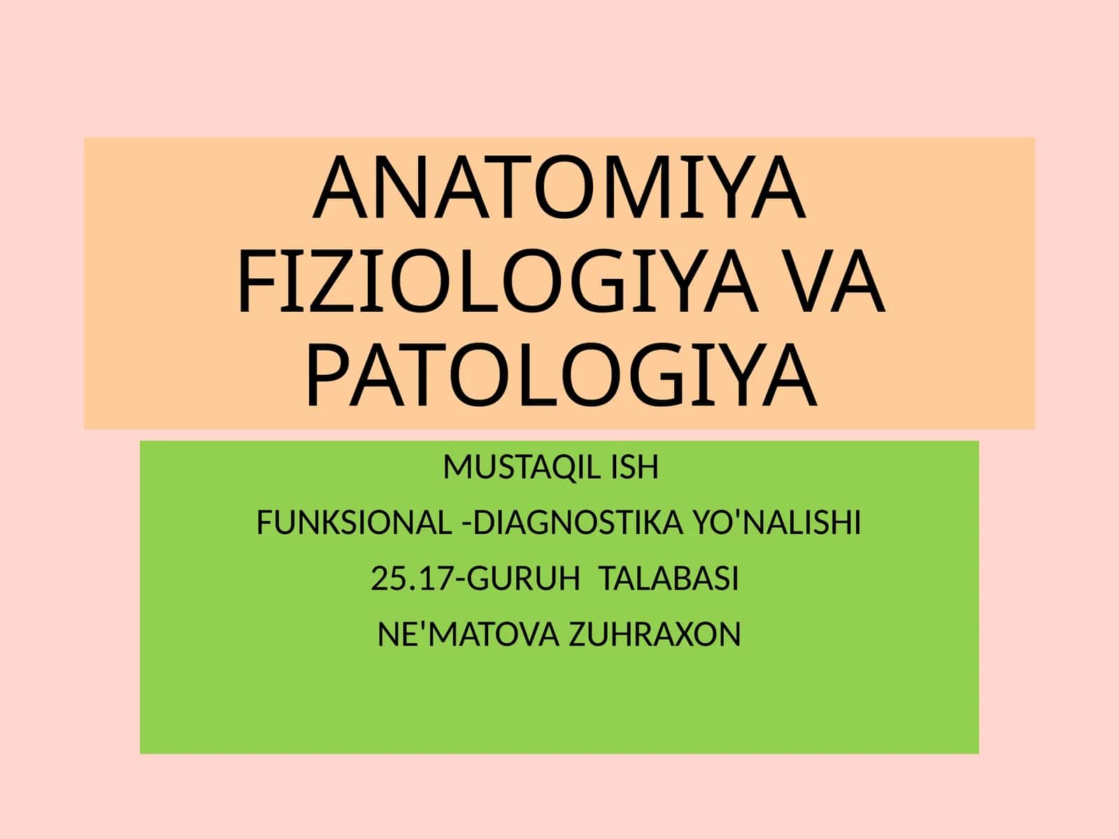 Ayollarda reproduktiv sistema
