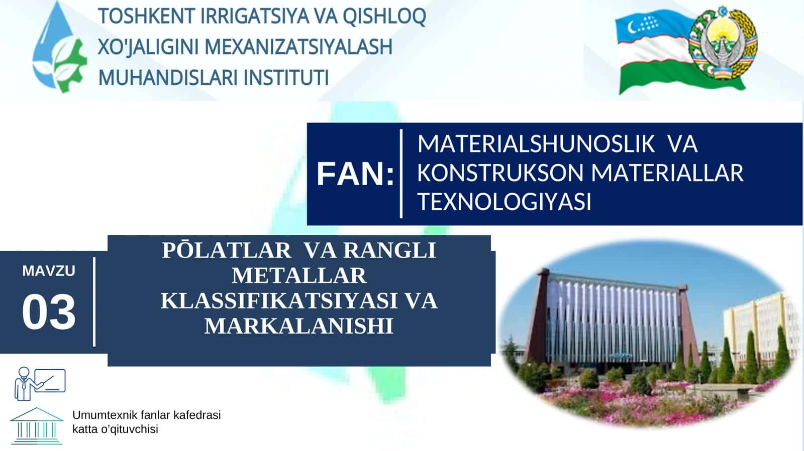 PŌLATLARVA RANGLI METALLARKLASSIFIKATSIYASI VA MARKALANISHI