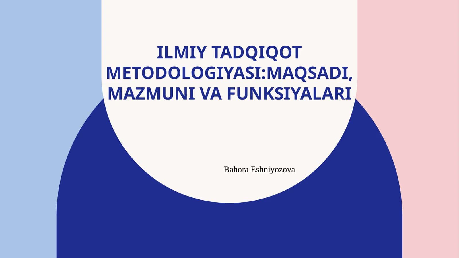 Ilmiytadqiqotmetodologiyasi