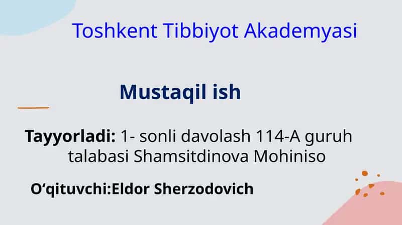 Markaziy Osiyolik buyuk hadisshunos olimlar va ularning islom madaniyatiga qoʻshgan hissasi