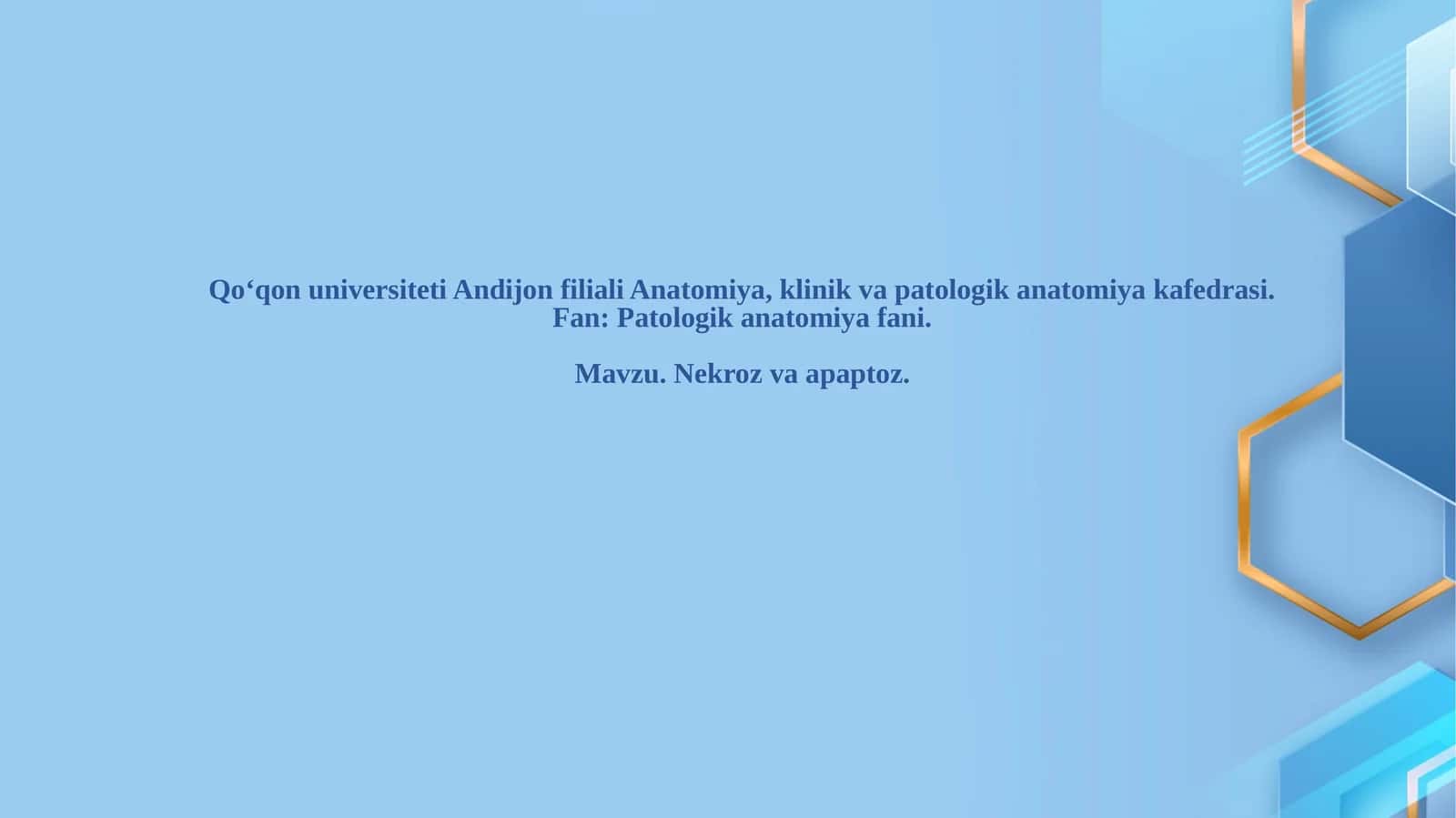 Nekroz va apoptoz