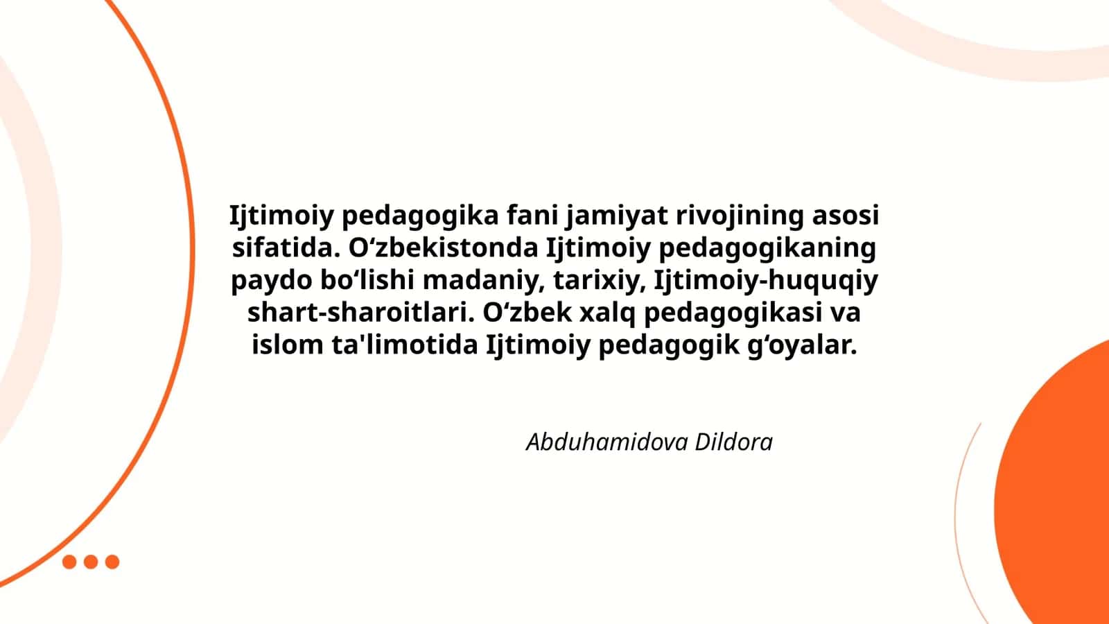 Ijtimoiy Pedagogika