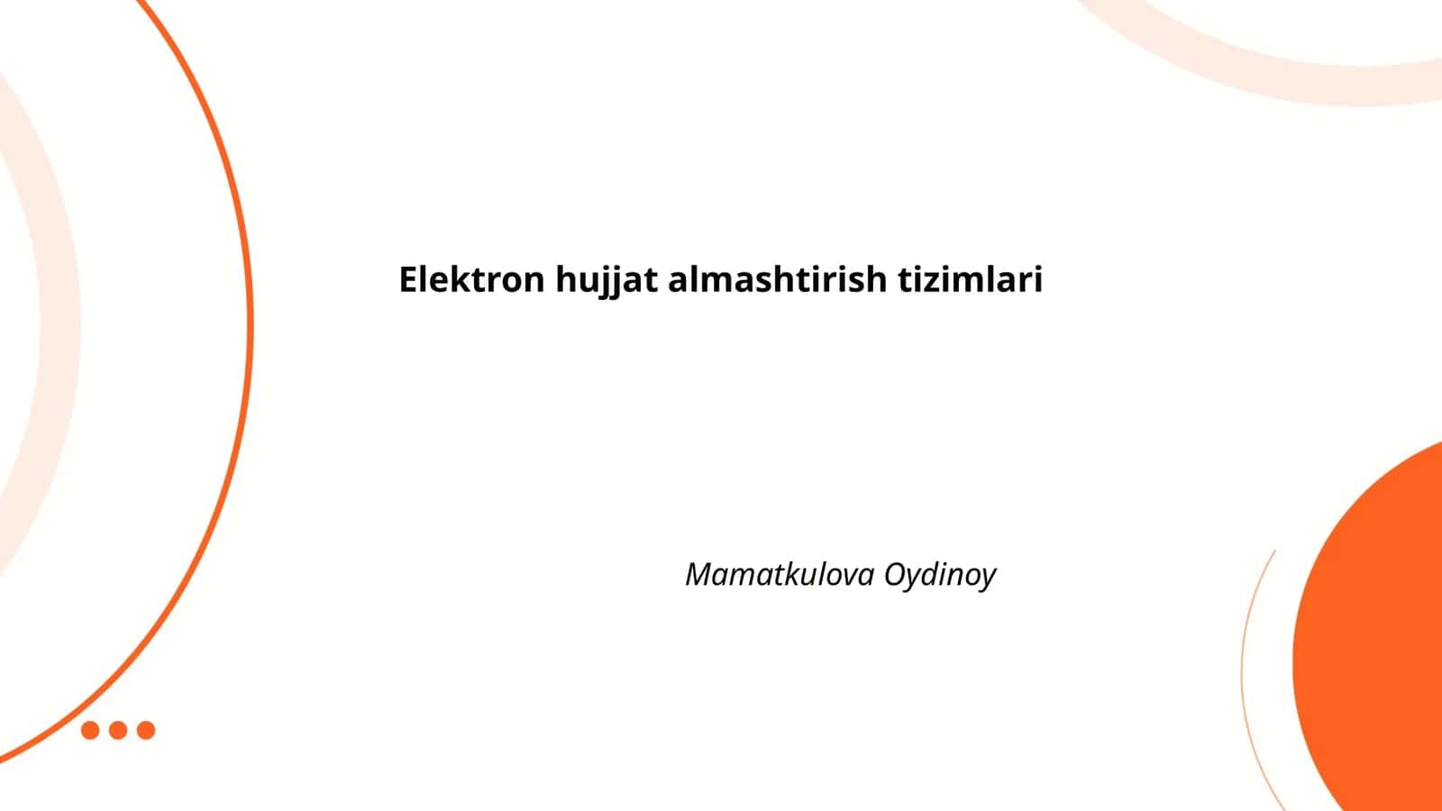 Elektron hujjat almashtirish tizimlari