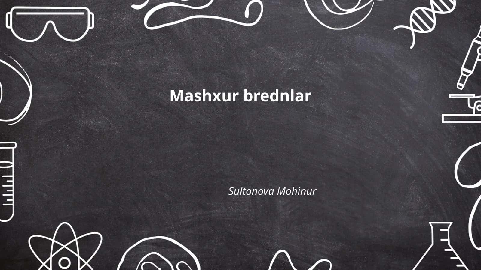 Mashhur brendlar tarixi