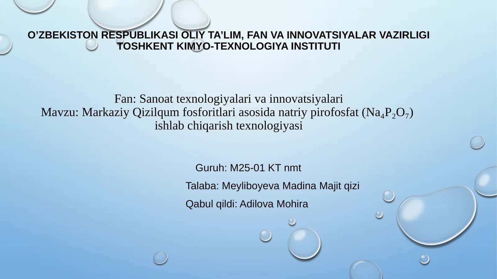 Markaziy Qizilqum fosforitlari asosi