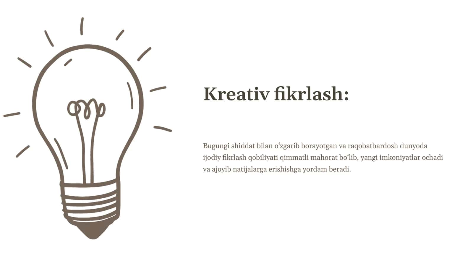Kreativfikrlash