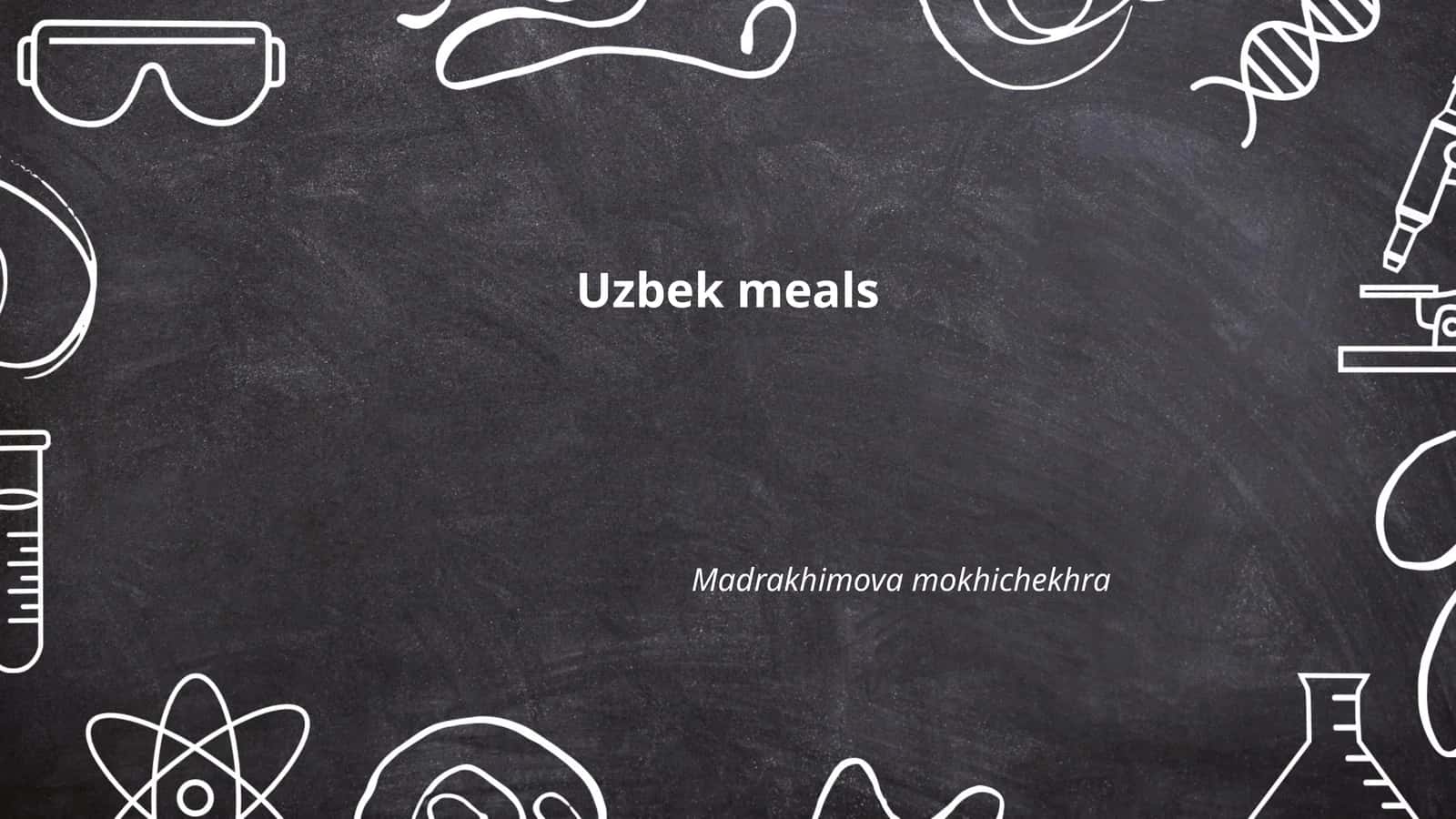Traditional Uzbek Dishes