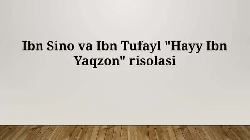 Hayy Ibn Yaqzon