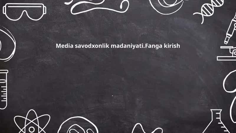 Media savodxonlik madaniyati