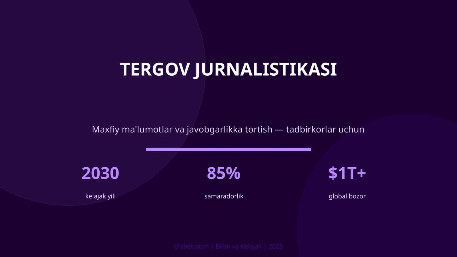 Tergov JURNALISTIKASI