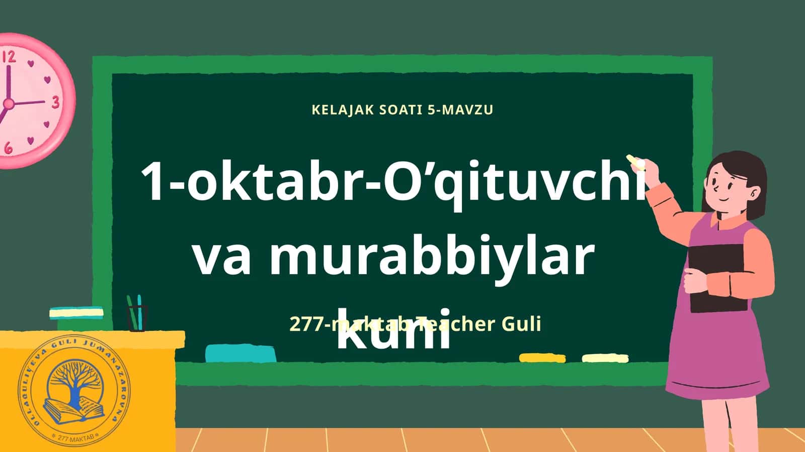 KELAJAK SOATI 5-MAVZU