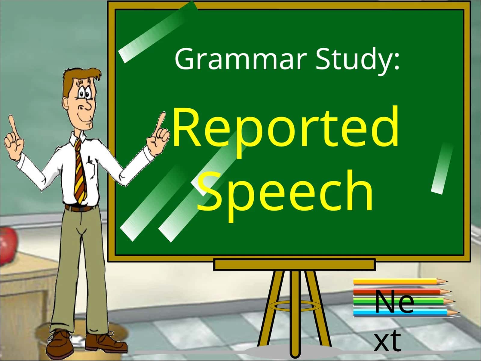 Reported Speech Grammar Study