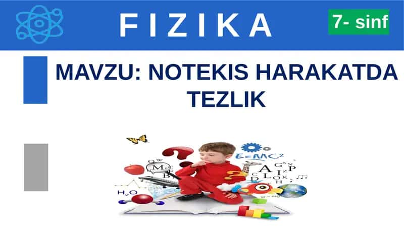 NOTEKIS HARAKATDA TEZLIK