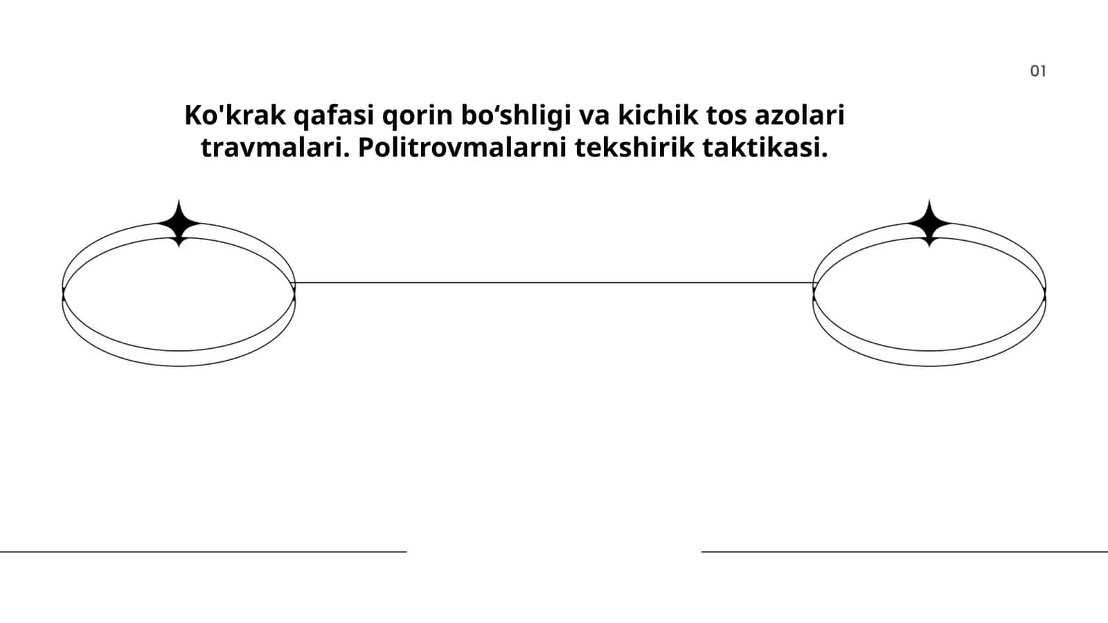 Ko'krak qafasi qorin bo‘shligi va kichik tos azolari travmalari. Politrovmalarni tekshirik taktikasi