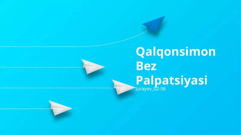 Qalqonsimon Bez Palpatsiyasi