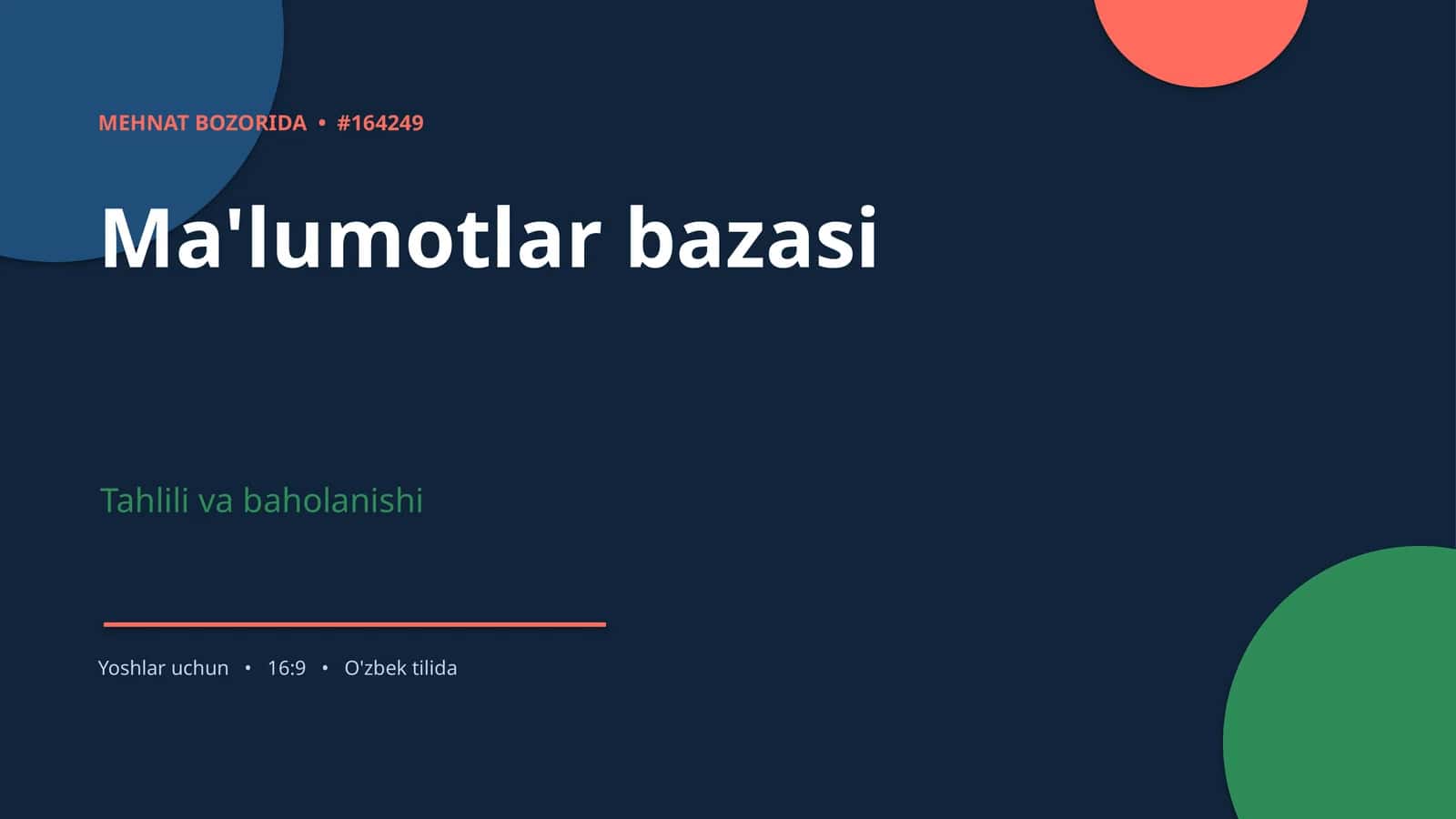 Mehnat Bozorida