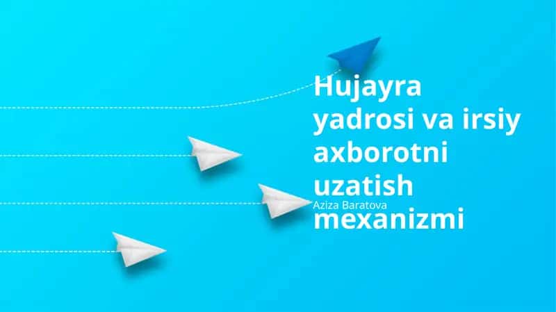 DNT replikatsiyasi va ta'miri