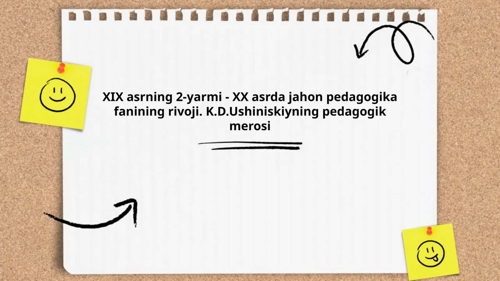 Jahon pedagogikasi fanining rivoji