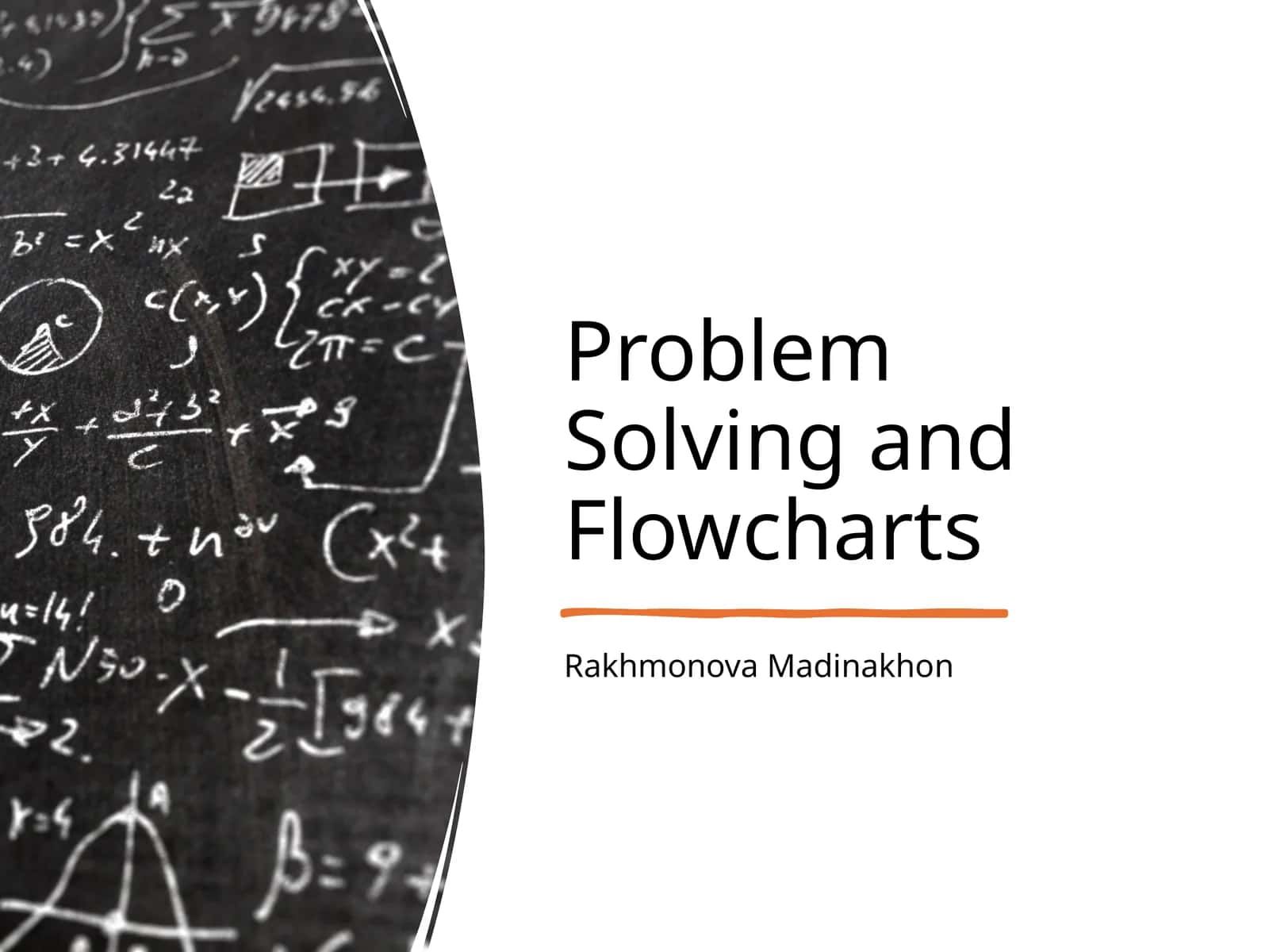 ALGORITHMS AND FLOWCHARTS