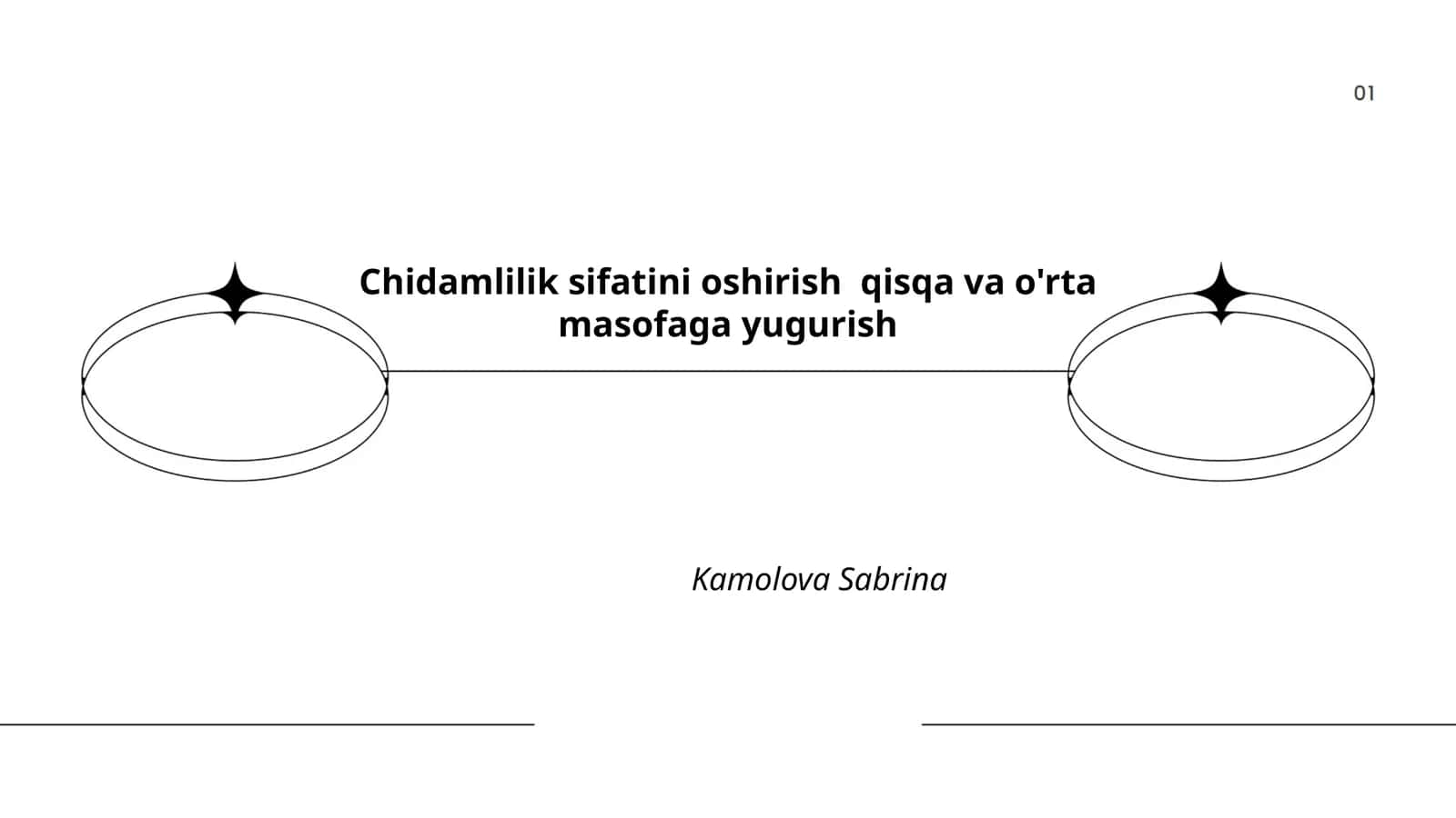 Yugurish texnikasini rivojlantirish