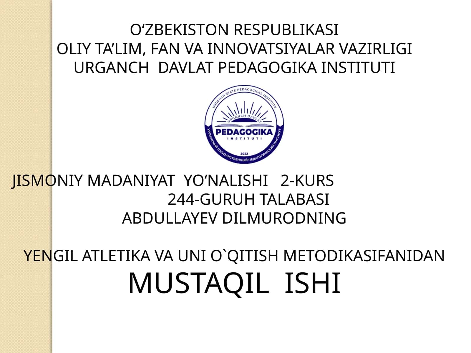 Uch hatlab sakrash texnikasi