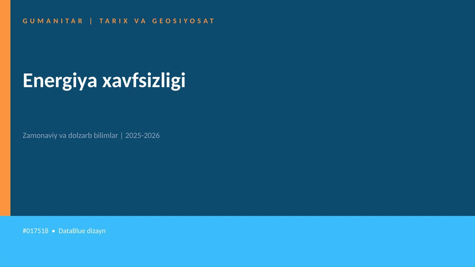 Energiya xavfsizligi