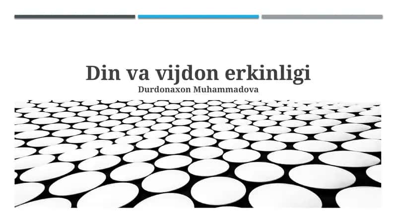 Din va vijdon erkinligi