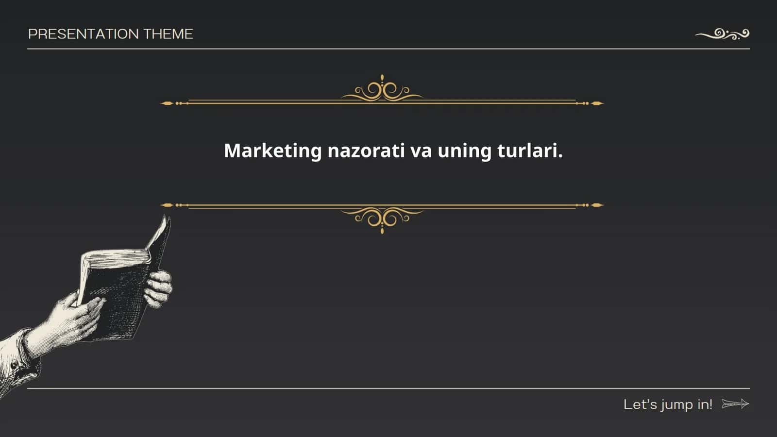 Marketing nazorati va uning turlari