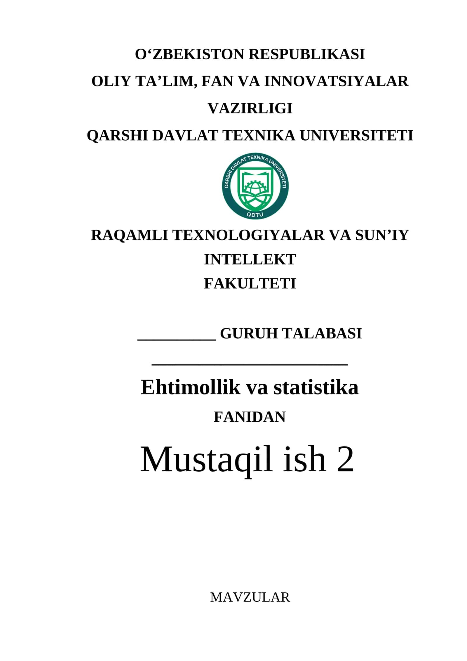 BOG‘LIQSIZ TAJRIBALAR KETMA-KETLIGI. BERNULLI SXEMASI.