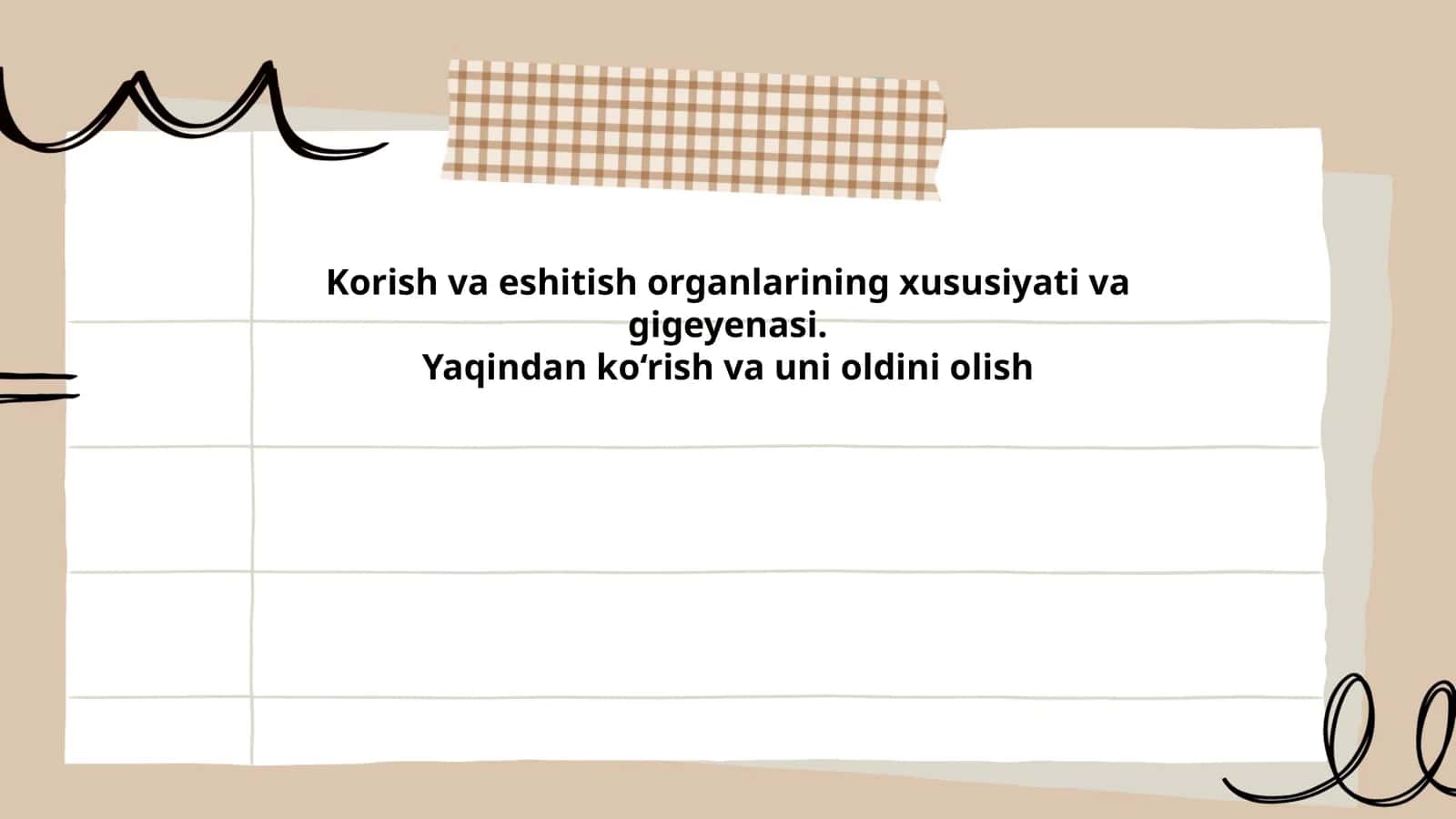 Ko'zing anatomiyasi va tuzilishi