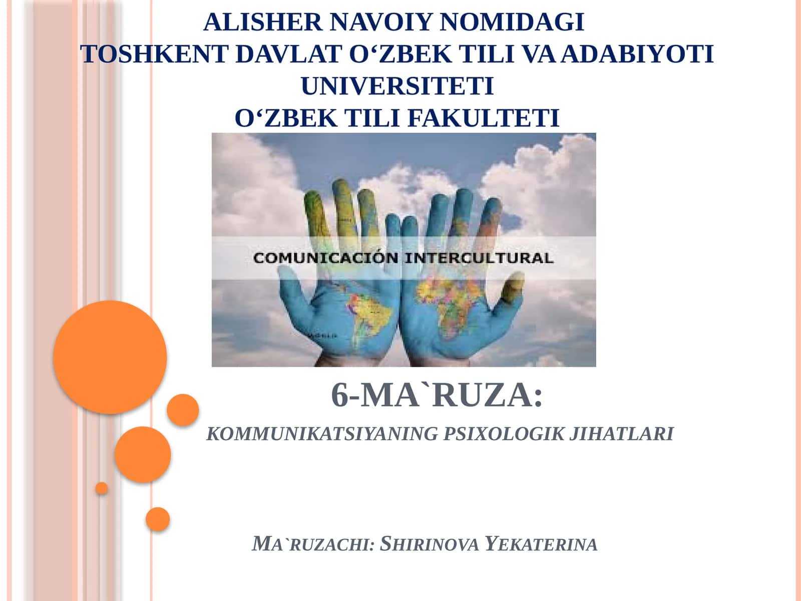 Kommunikatsiyaning psixologik jihatlari