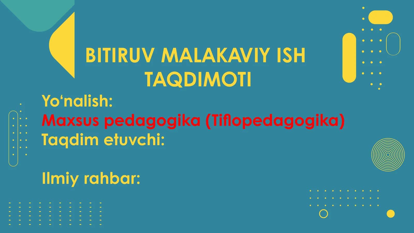KO‘RISHDA NUQSONI BO‘LGAN BOLALAR PSIXOLOGIYASINI O‘RGANISH METODLARI