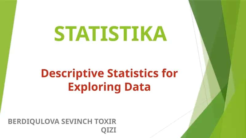 STATISTIKA