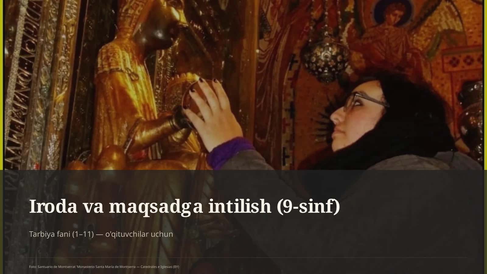 Iroda va maqsadga intilish (9-sinf)