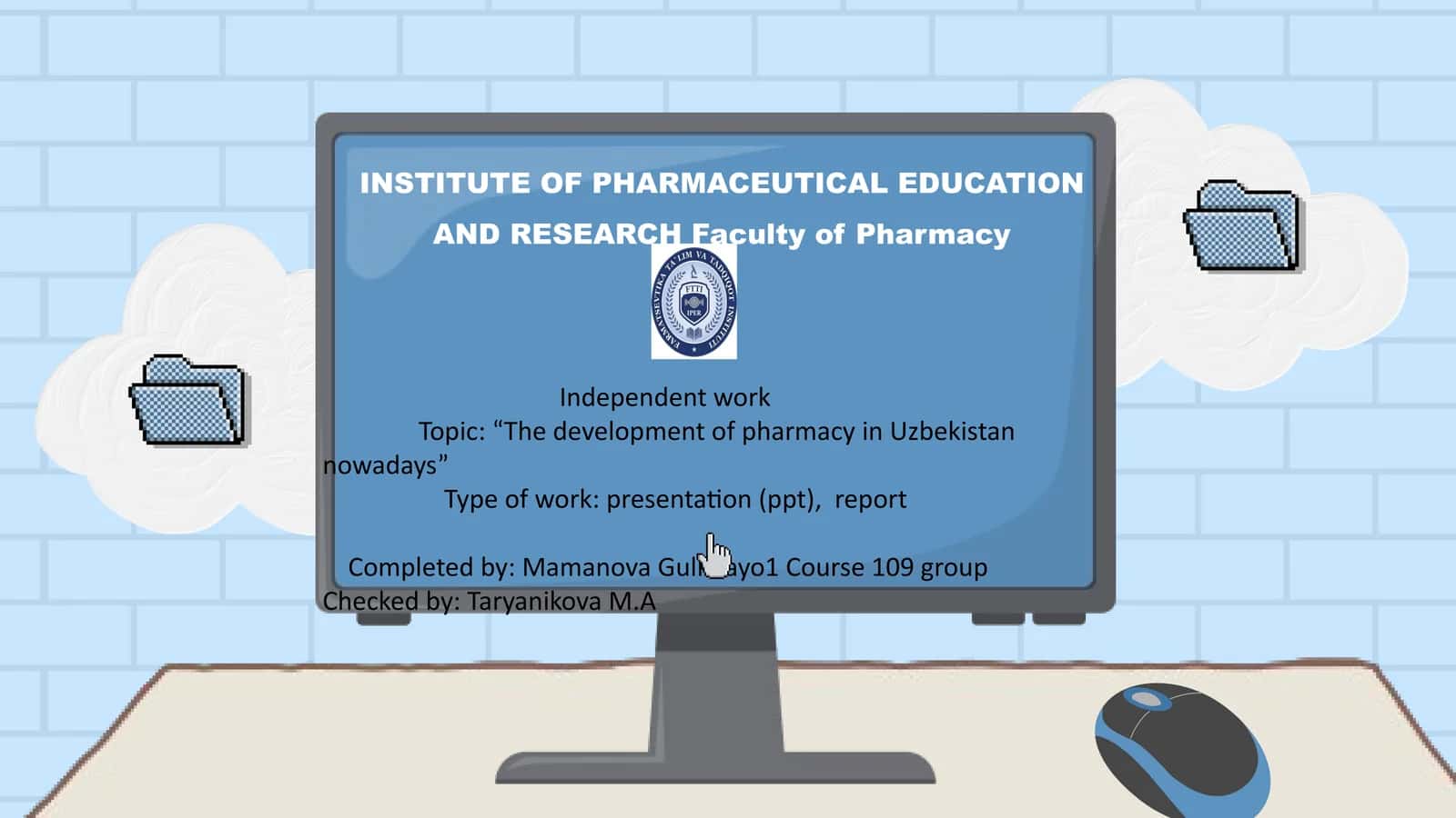 The development of pharmacy in Uzbekistan nowadays