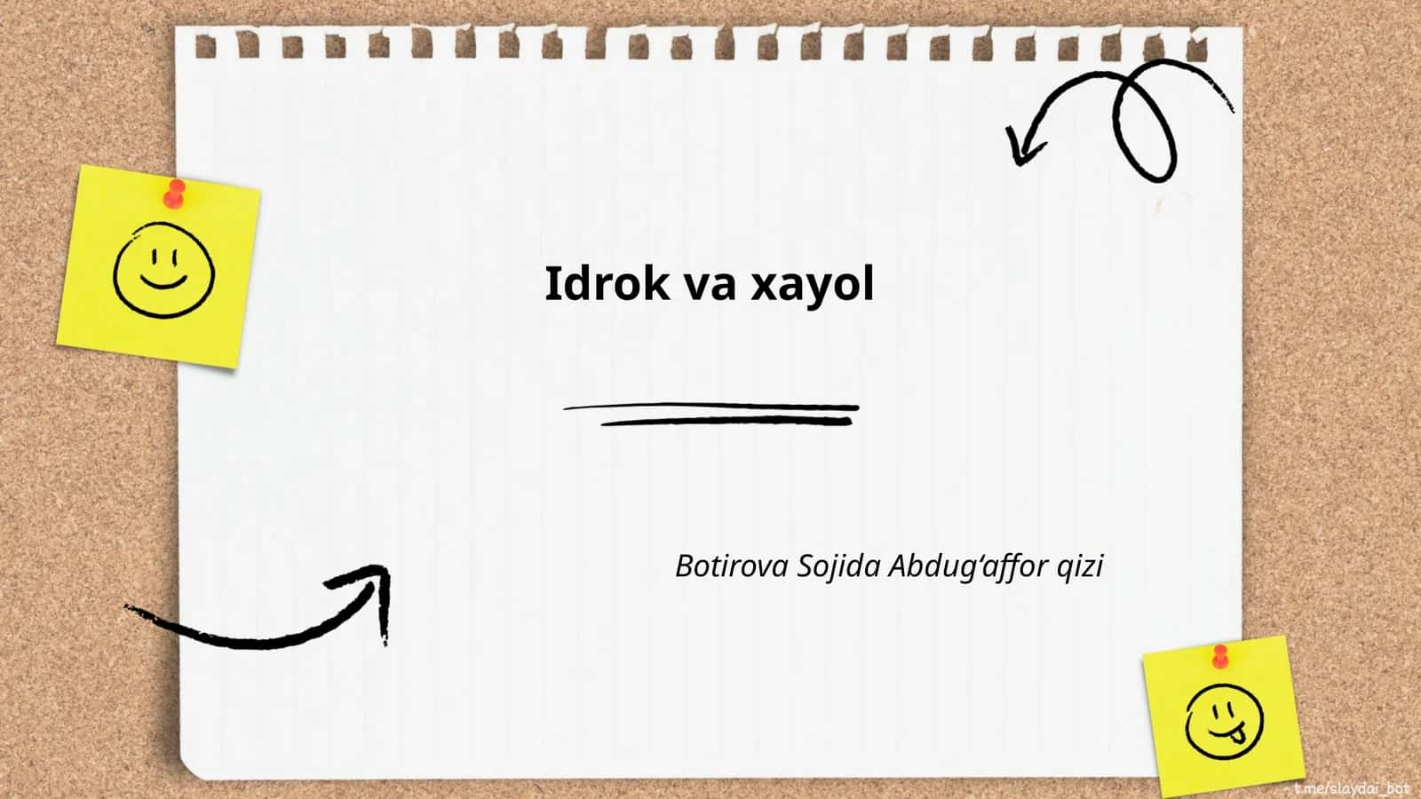 Idrok va xayol
